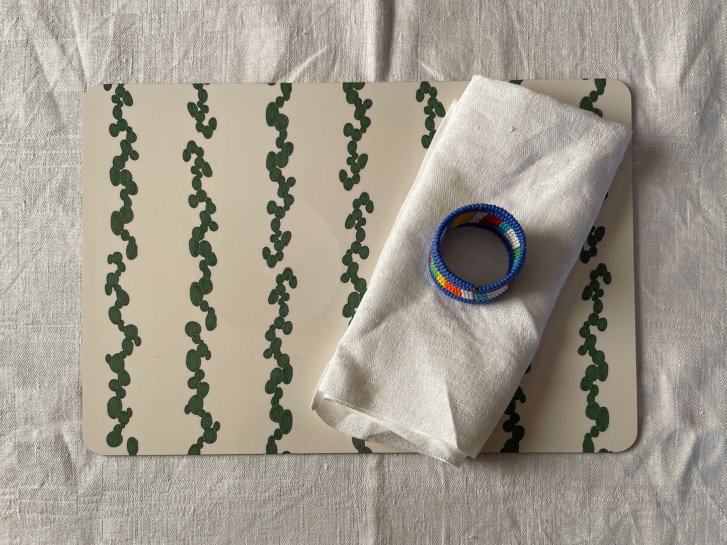 Placemat green